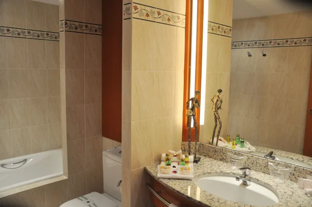غرفة قياسية بسرير مزدوج وسريرين منفصلين، Mercure Andorra Hotel 6/6