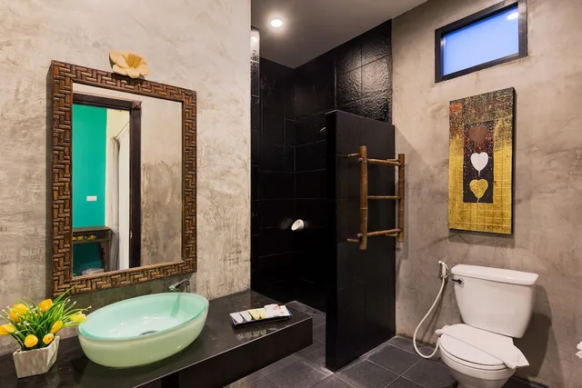 غرفة ديلوكس بسرير مزدوج أو سريرين منفصلين بشرفة، Seeka Boutique Resort 3/4