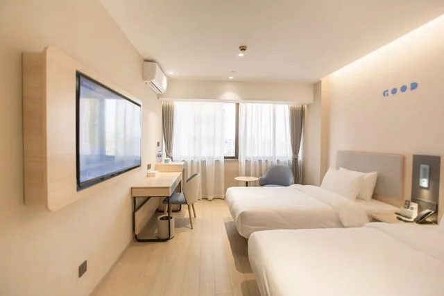 غرفة بسريرين منفصلين، Motel 268 (Xiamen Railway Station) 1/1