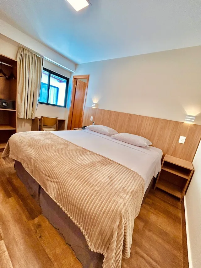 غرفة سوبيريور ركنية بسرير مزدوج، Hit Hotel Salvador 1/2