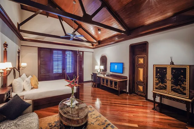 جناح رئاسي بسرير كينج وسريرين منفصلين بإطلالة على البحر بغرفتي نوم، Furama Resort Da Nang 4/6