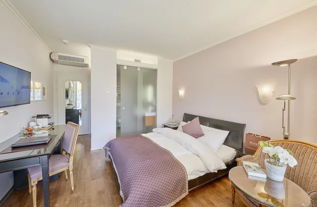 غرفة صغيرة بسرير مزدوج، Hotel Eden Spiez Swiss Quality 1/1
