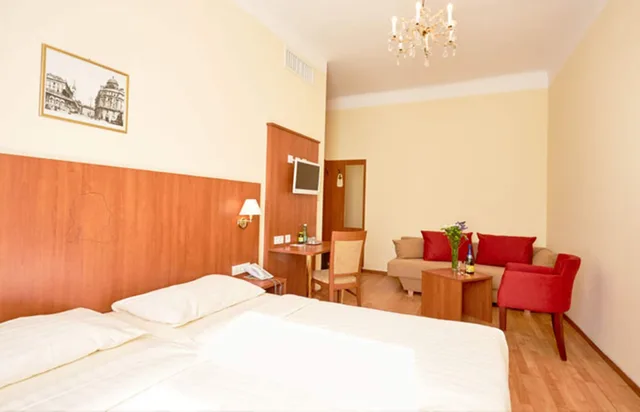 غرفة كومفورت بسرير مزدوج، Mozart Hotel 1/4