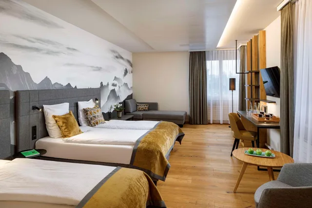 غرفة رباعية بسرير فردي، Hotel Allegra Lodge 2/10