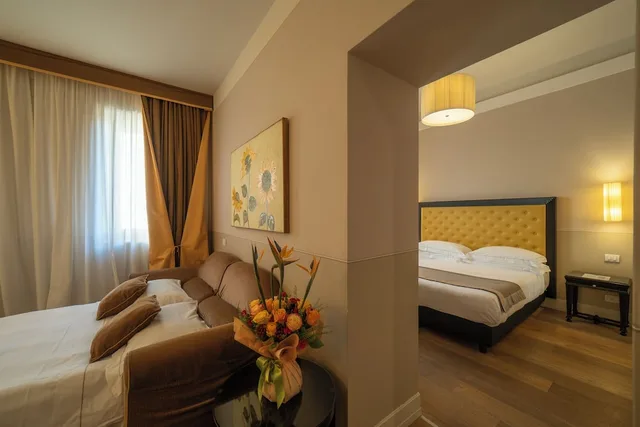 غرفة عائلية بسرير كوين مع أريكة، Palazzo San Lorenzo 4/7