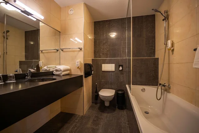 غرفة كومفورت بسريرين منفصلين بشرفة، Fletcher Hotel-Restaurant Arion-Vlissingen 3/3