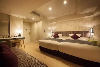 Semi Room, Moderate, 2 Semi Double Beds, Sofa, Annex، Centurion Hotel Grand Akasakamitsuke Station 1/1
