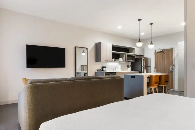 جناح استوديو بسرير كينج بمطبخ لذوي الإعاقة، Homewood Suites by Hilton Austin Airport 5/9