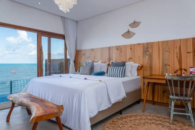 Master, Suite, Double Bed, Sea View، Villa Pantai Boutique Hotel Maragogi 5/6