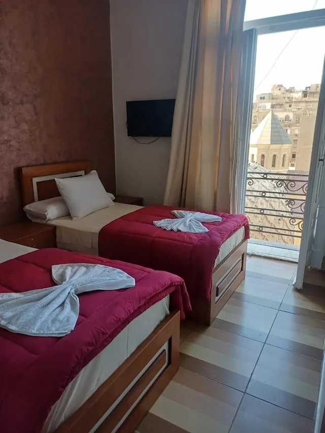 غرفة ديلوكس بسريرين منفصلين بإطلالة على المدينة، Meramees Hostel 3/10