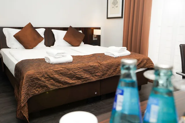 غرفة بزنس بسريرين منفصلين، The Atrium Hotel 7/9