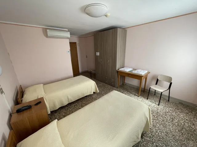 غرفة قياسية بسريرين منفصلين بإطلالة، Casa Caburlotto 1/1