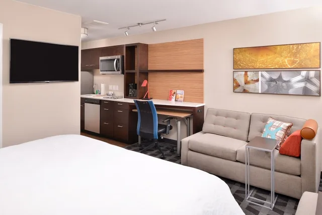استوديو بسرير كينج مع أريكة، Towneplace Suites By Marriott Ontario Chino Hills 3/6