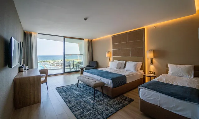غرفة بريميوم بإطلالة على البحر، Wave Resort 1/5
