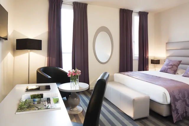 غرفة قياسية بسرير مزدوج، Executive Hotel Paris 3/8