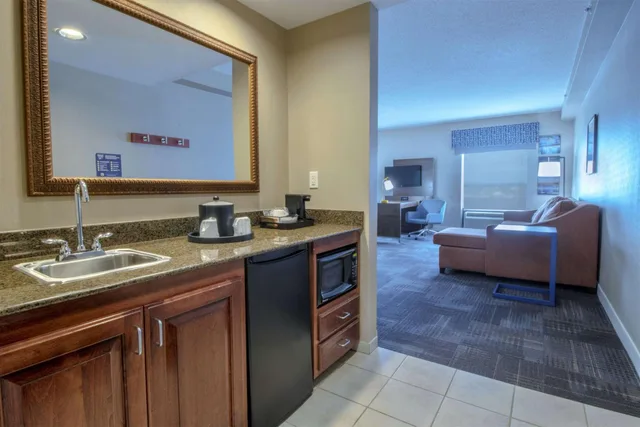 Studio, King Bed, Sofa, Accessible, Hampton Inn Suites Chesapeake Battlefield Boulevard 4/4