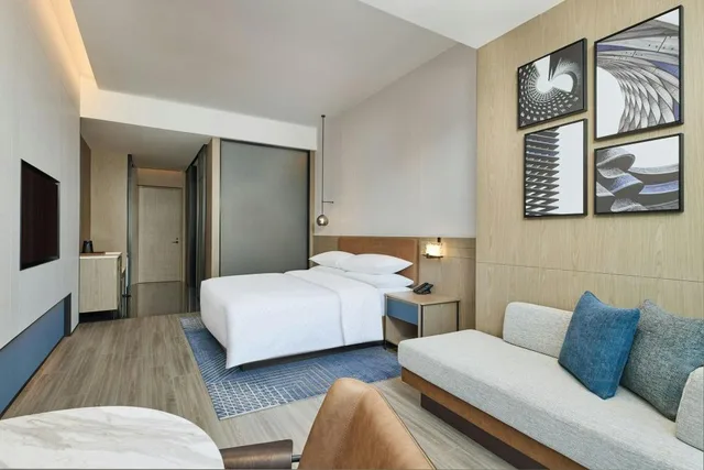 Super, Guest Room, King Bed, Bay View، Four Points by Sheraton Shenzhen Bay 2/6