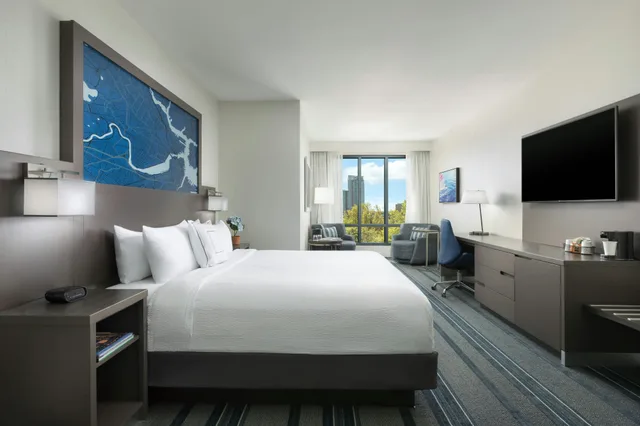 غرفة ديلوكس، Courtyard By Marriott Boston Cambridge 2/4