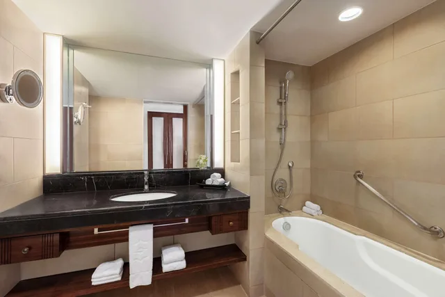 غرفة ديلوكس بسرير مزدوج، Shangri-La Mactan, Cebu 3/3