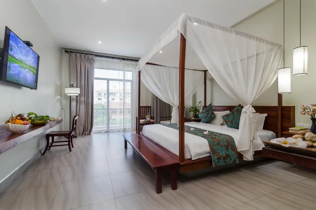 غرفة بريميير ديلوكس بشرفة، Bayon Modern Residence 1/1