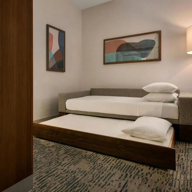 جناح بسريرين كوين مع سرير سحّاب إضافي مع أريكة، SPRINGHILL SUITES MT. LAUREL CHERRY HILL 1/5