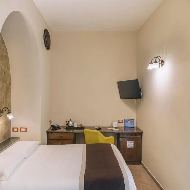 غرفة قياسية بسرير مزدوج أو سريرين منفصلين بشرفة، Hotel il Convento 4/10