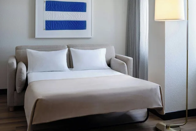 جناح جونيور بسرير كينج مع أريكة، Renaissance Fort Lauderdale Marina Hotel 1/3