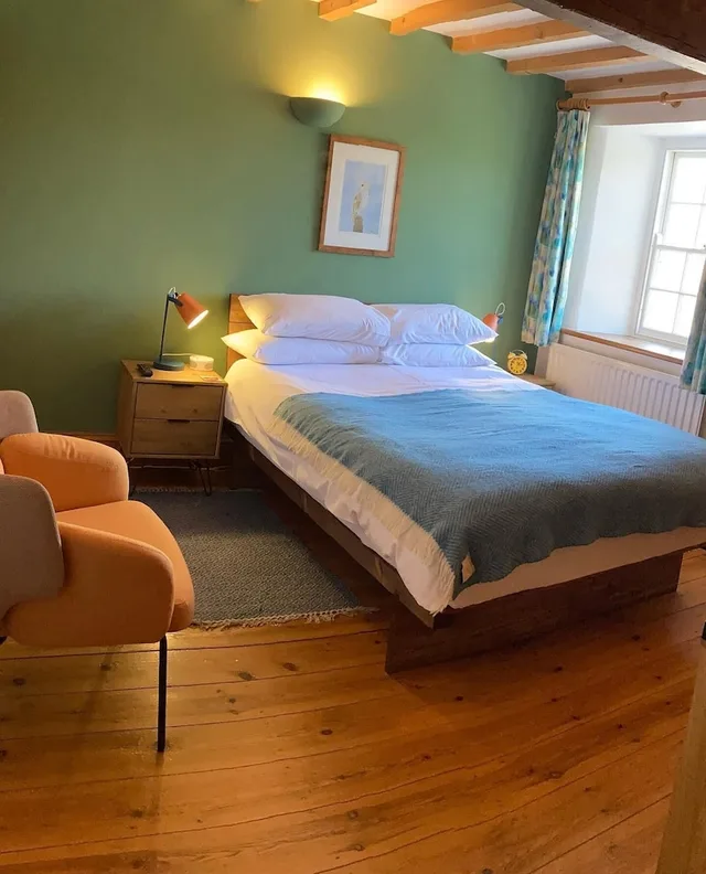 غرفة بسرير مزدوج، Riverside Bed &amp; Breakfast 2/10