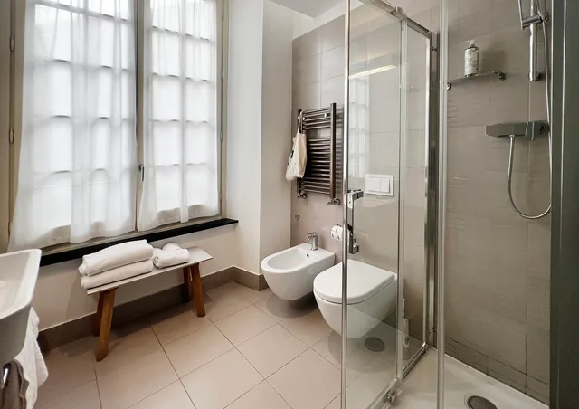 غرفة ديلوكس بسرير مزدوج أو سريرين منفصلين بإطلالة، Hotel Palazzo Grillo 6/8