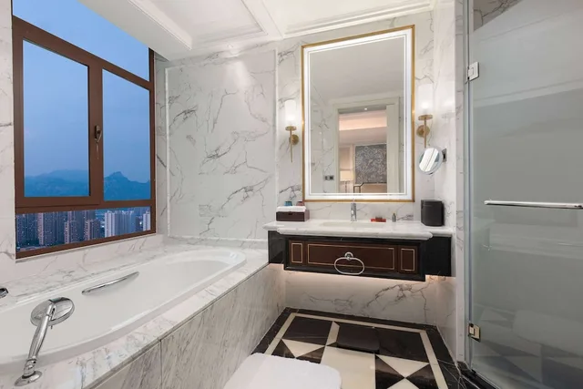 غرفة ديلوكس بسريرين منفصلين بإطلالة على الجبل، Wyndham Taian West 2/2