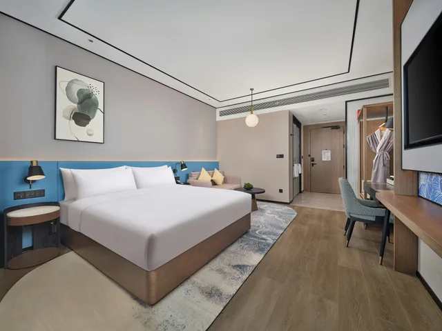 غرفة سوبيريور بسرير كينج، Hilton Garden Inn Ji'nan High-Tech Zone 1/4