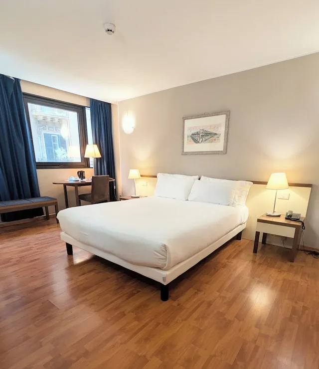 غرفة مفردة بسرير مزدوج، Cristal Hotel Palermo 2/8
