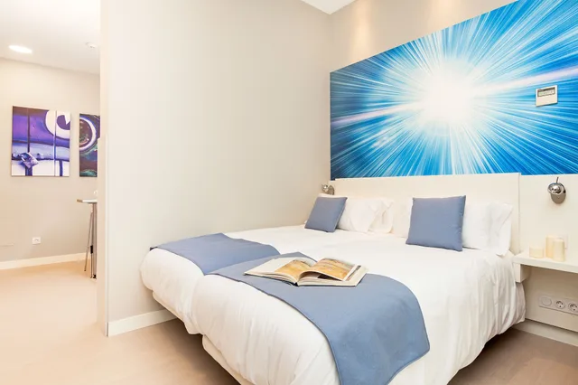 Studio, Double Bed, Kitchen, Blume Cruz Apartamentos 4/10
