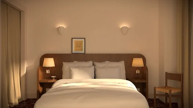 جناح ديلوكس بسرير كينج بغرفة نوم واحدة، Villa Garbo 3/8