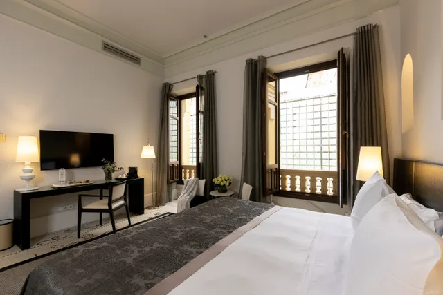غرفة ديلوكس بسرير مزدوج، Hospes Palacio de los Patos 4/10