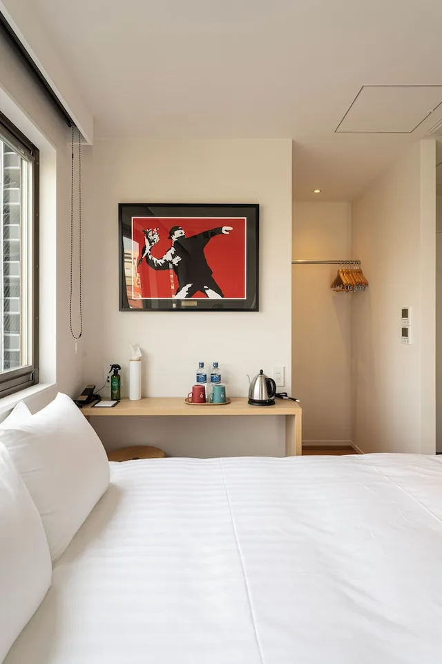 غرفة تنفيذية بسرير كوين، 9 HOTEL Tenjin 1/5