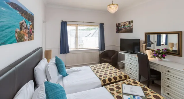 غرفة بسريرين منفصلين، La Collinette Hotel 8/8