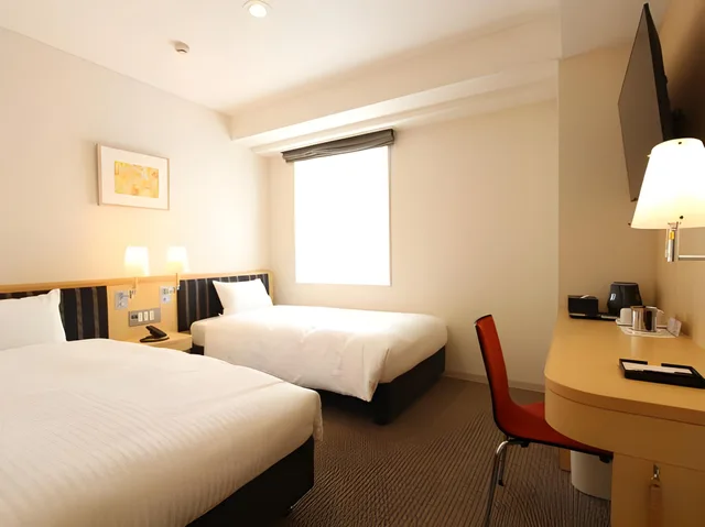 غرفة بسريرين منفصلين، KOKO Hotel Sendai Station West 1/1