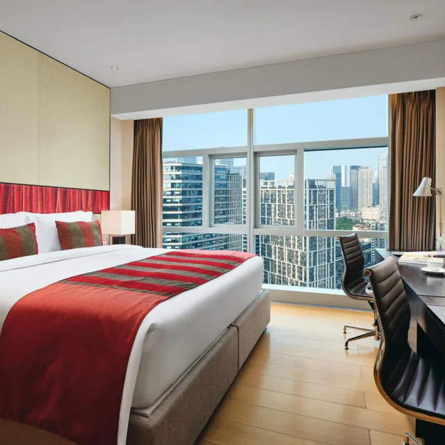 جناح ديلوكس بغرفتي نوم، Grand ParcVue Hotel Residence Chengdu 2/5
