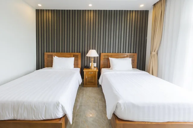 غرفة سوبيريور بسرير مزدوج أو سريرين منفصلين بإطلالة على الحديقة، Luxor Hotel Phu Quoc 2/2