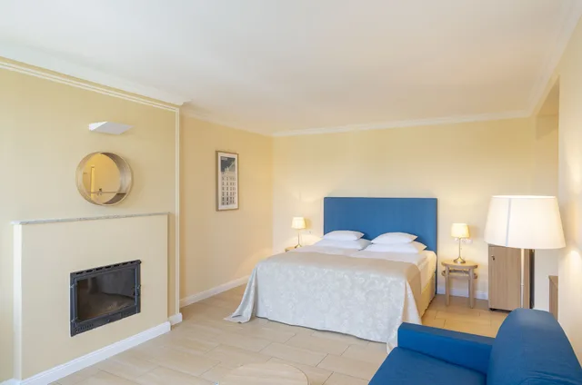 غرفة عائلية بسرير كينج بإطلالة على الحديقة مع أريكة، Hotel Spiess Spiess Appartement Pension 5/10