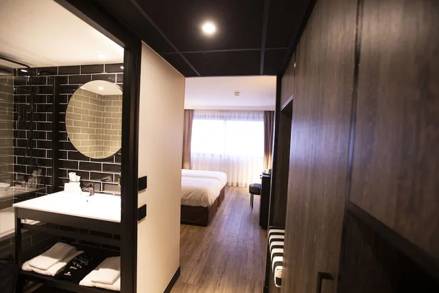 غرفة سوبيريور بسريرين منفصلين، Appart City Collection Geneva Airport Ferney Voltaire 8/8