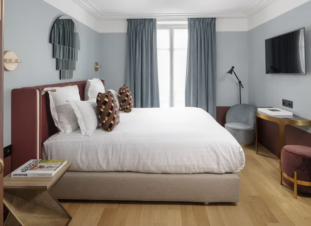 غرفة تنفيذية بسرير كينج، Hotel Parisianer 2/4