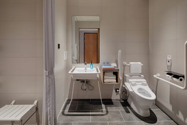 غرفة قياسية بسرير كوين لذوي الإعاقة، Holiday Inn Express Chiayi 4/6