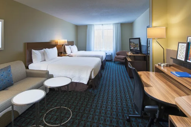 استوديو بسريرين كوين مع أريكة، FAIRFIELD INN & SUITES ATLANTA BUFORD/MALL OF GEORGIA 2/4