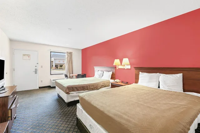 غرفة بسريرين كوين للمدخنين، Magnolia Inn Townhouse Hattiesburg MS I-59 3/10