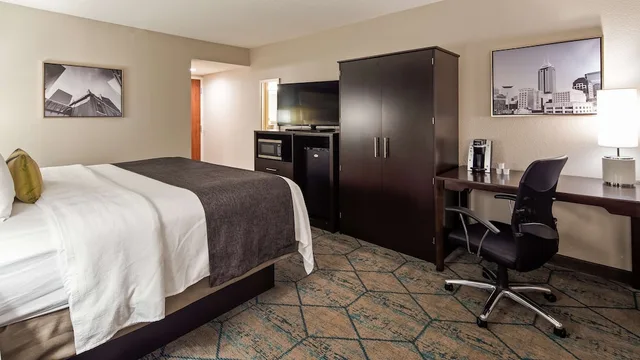 Standard, King Bed, Best Western Plus Indianapolis NW Hotel 1/10