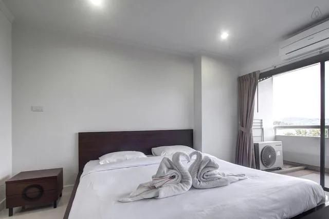 شقة بسريرين كوين بإطلالة على البحر بغرفتي نوم، Patong Tower By United 21 Thailand 6/10