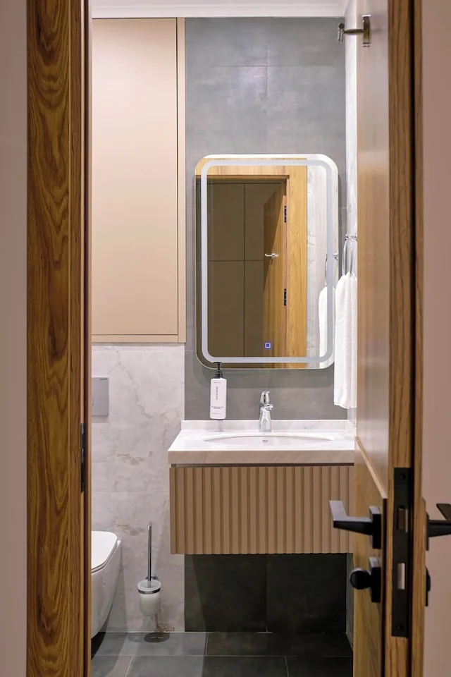 شقة بسريرين كينج بغرفتي نوم، Stylo Residence & Suites 8/8