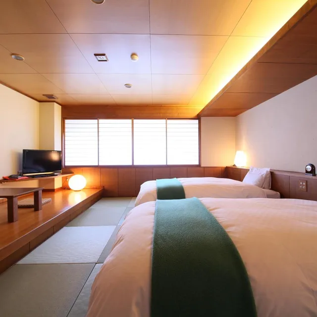 Room, Twin Beds, Tatami, Hotel Tamanoyu 4/10